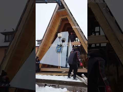 Остекление фахверка с