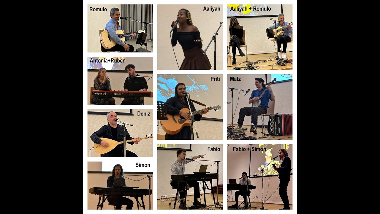 Junge und junggebliebene St. Galler Singer-Songwriter 2024