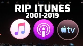 Apple Announces the End of iTunes at WWDC 2019