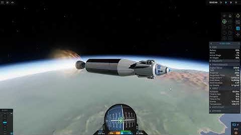 Automated rocket launches to orbit automatically. Simple Rockets 2