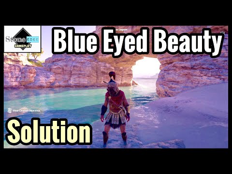 Video: Assassin's Creed Odyssey - Blue Eyed Beauty, řešení Kouřových Hádanek A Kde Najít Cradle Of Mýty, Tablety Lion Hill