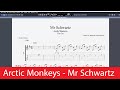 Arctic Monkeys Mr Schwartz Guitar TAB mp3