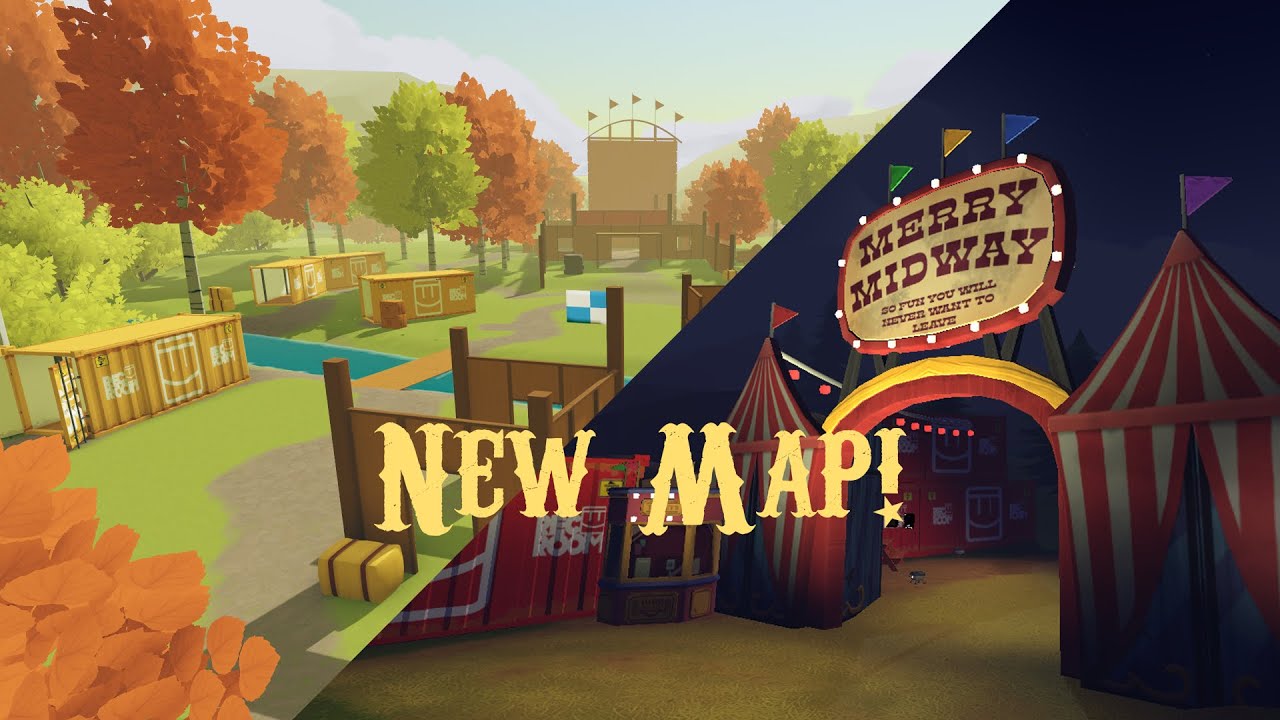 Rec Room Game Library Map Rec Room Paintball NEW Map Merry Midway! - YouTube