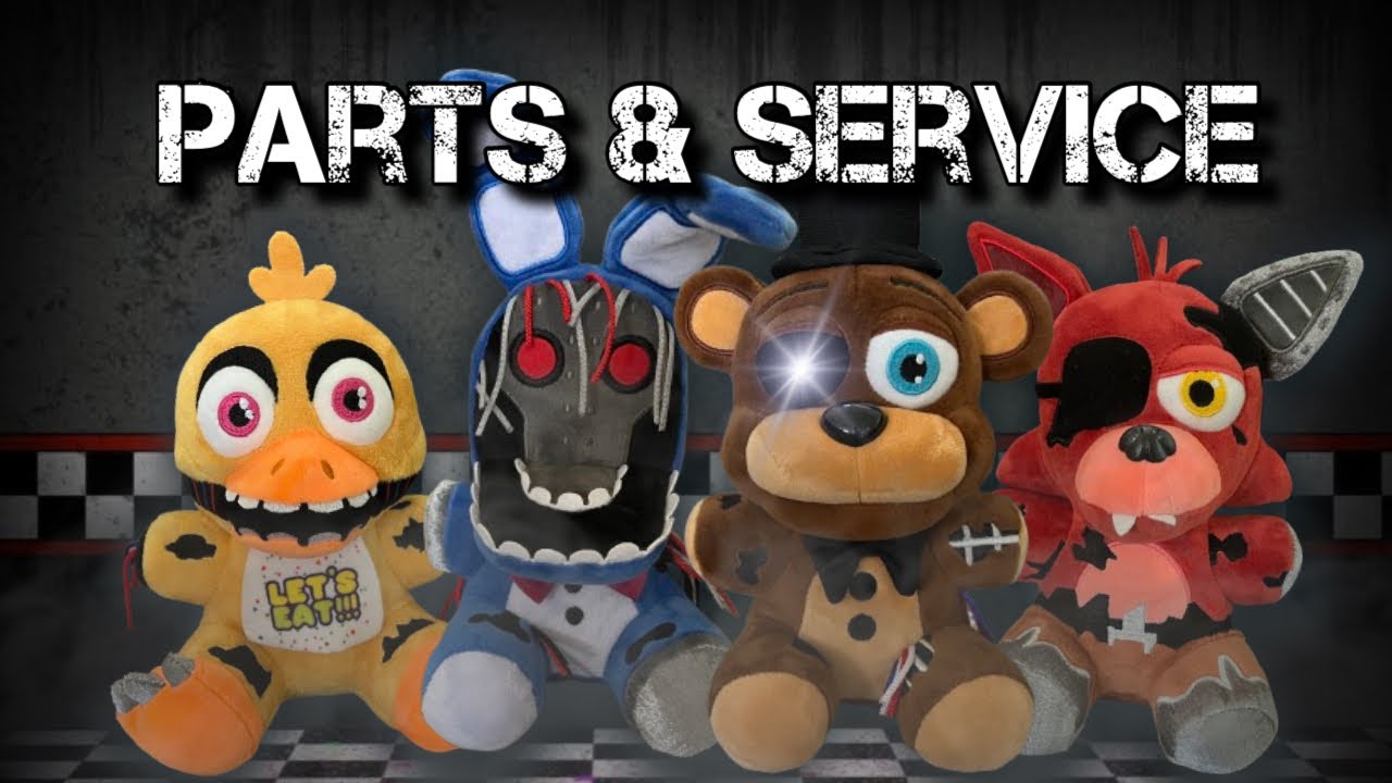 FNAF Plush - Parts & Service - YouTube