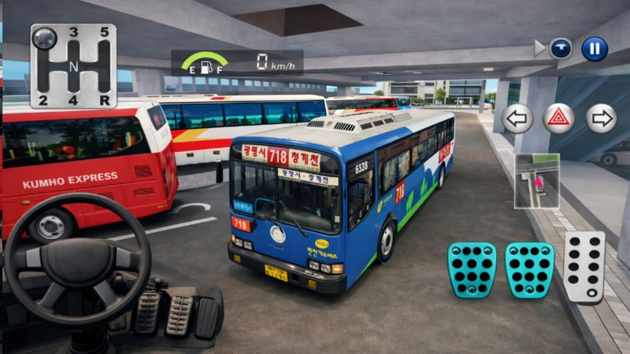 WALKTHROUGH-3d Driving Class bus simulator android game play video || Car Game #gameplay