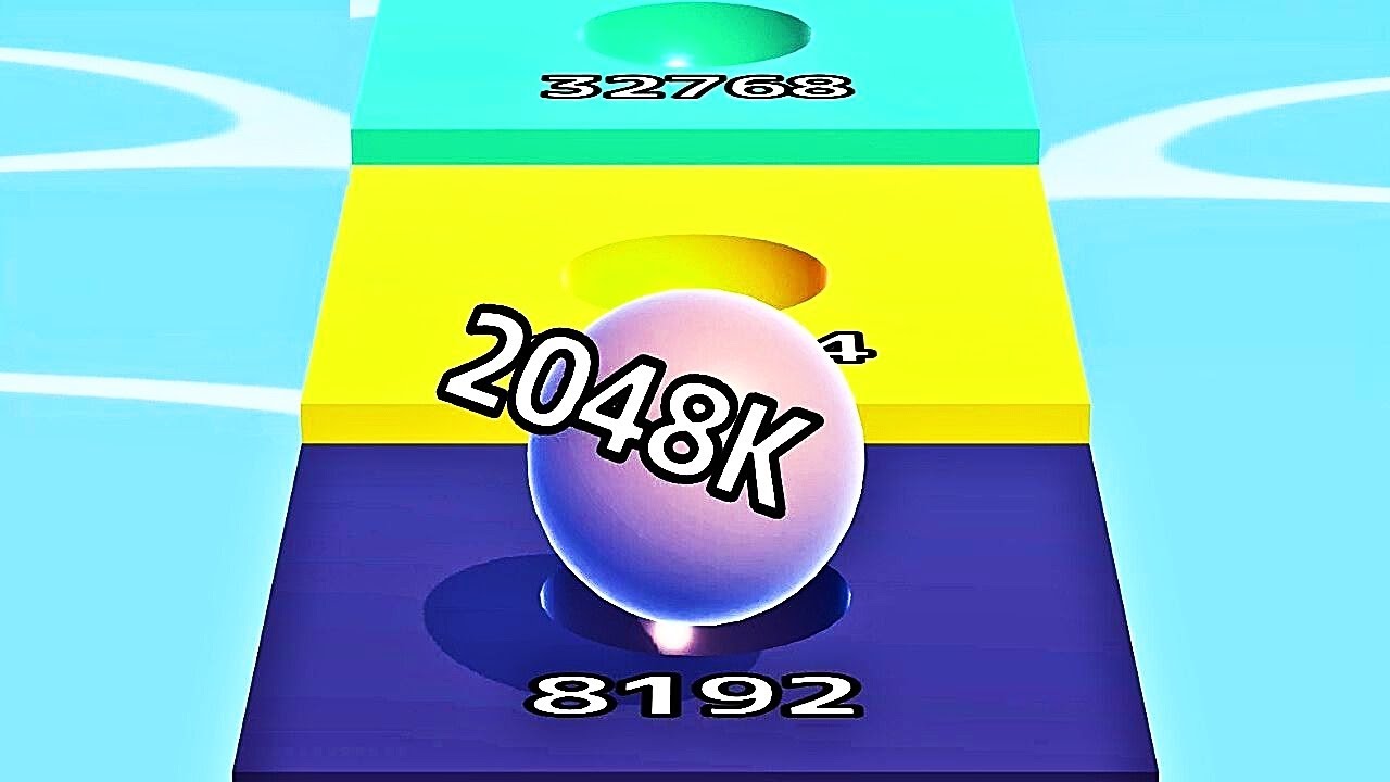 Ball Run Infinity Number Up To (128M, 256M, 512M, 1024M) ! All Levels ...