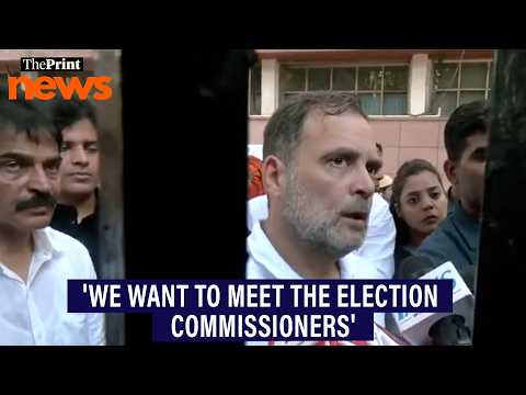 'We want to meet the Election Commissioners—Gyanesh Kumar & the other two': Rahul Gandhi
