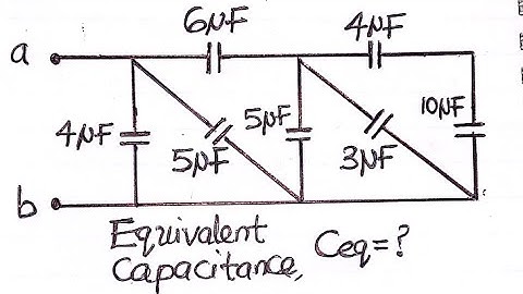 Capacitors 4 | Capacitors Circuit Reduction Technique