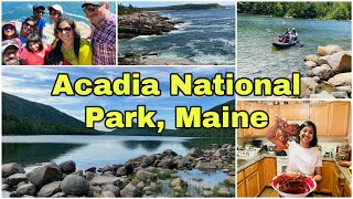 Acadia National Park, Maine Road  Trip/Cadillac Mountain/ Jordan Pond/ Ocean Path 2021