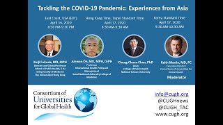 Tackling the COVID-19 Pandemic: Experiences from Asia