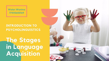 Introduction to Psycholinguistics - The Stages in Language Acquisition