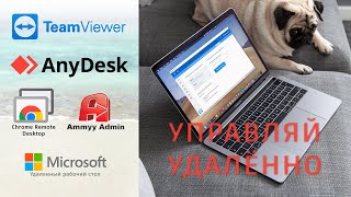 Удалённое управление компьютером: мой опыт TeamViewer, AnyDesk, Google Remote Desktop