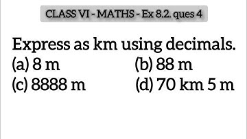Q4 - Ex 8.2 -  decimals - Chapter 8 - Class 6 Maths | Class 6 maths ex 8.2 q 4