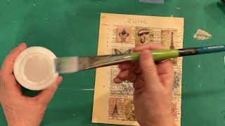 Viewer Requested Tutorial - Napkin Postage Stamps