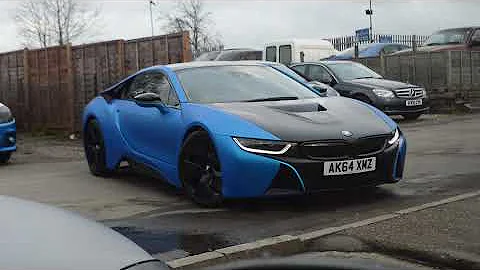 BMW i8 Gets Wrapped Teaser Trailer