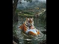 A Miracle Tiger: The Tale of Bravery and Love #Flood #Tiger #animallover #Animal #nature