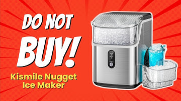 Kismile Nugget Ice Maker | 8 Reasons Why NOT to Buy! ❌🥤