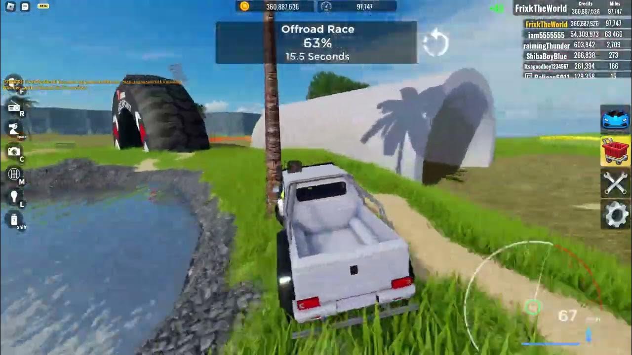 vehicle legends offroad race in 24.48 seconds(Bevor W64 6x6) YouTube