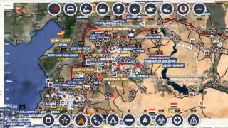 Обзор карты боевых действий в Сирии от 09. 10. 15. Обзор карты боевых действий в Сирии от 09. 10. 15.