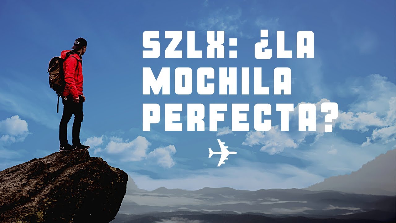 Cómo viajar más fácilmente?🌍🎒 SZLX Mochila Impermeable para cabina de  avión! ✈️👟💦 
