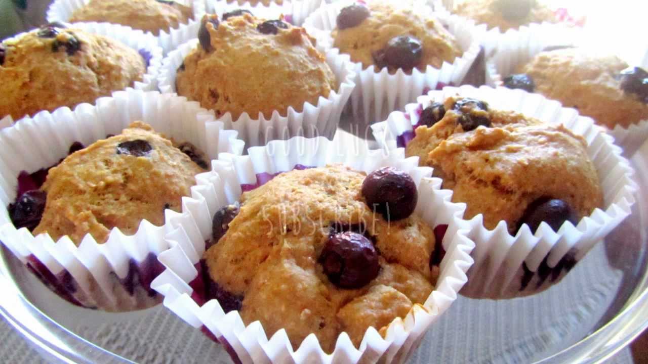 Low Fat Blueberry Muffin Tutorial YouTube