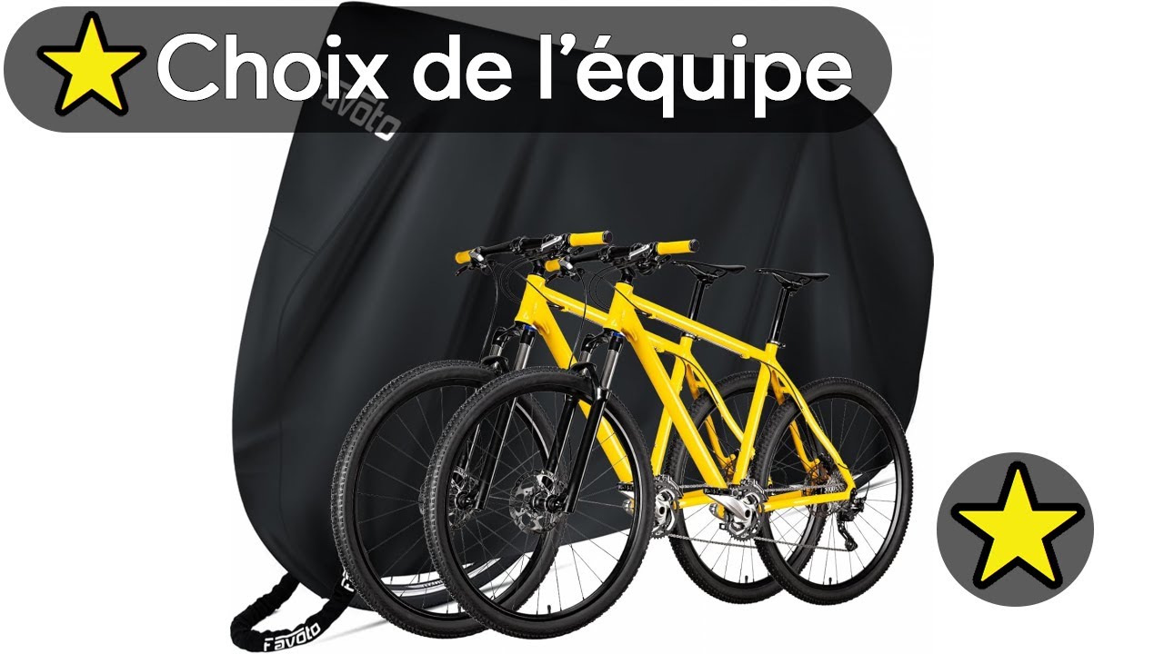 🏆 TOP 3 HOUSSE DE VELO EXTERIEUR 2025 🚴‍♂️