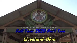 Cleveland Metroparks Zoo Full Tour  Cleveland, Ohio  Part Two