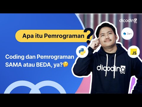 Video: Apakah coding sama dengan pemrograman?