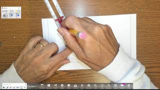 Equilateral triangle given a segment construction