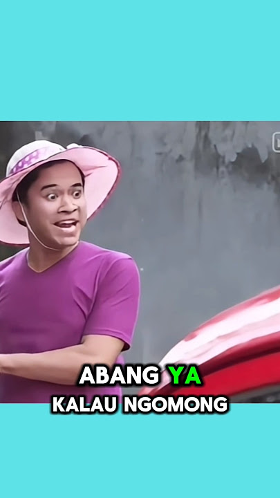 Komeng hampir nabrak anwar #lucu #cuplikanlucu #videongakak #komeng #anwar