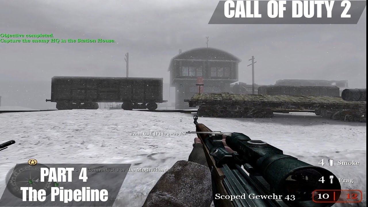 Call of Duty 2 Gameplay Walkthrough Part 4 - Soviet Campaign - The ...