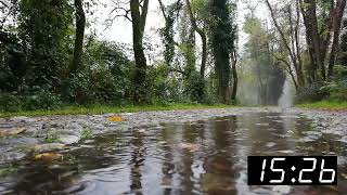 Ders Çalışma Zamanı - Time To Study 3 Pomodoro Yağmur Sesi Ve Doğal Manzara Eşliğinde Timer