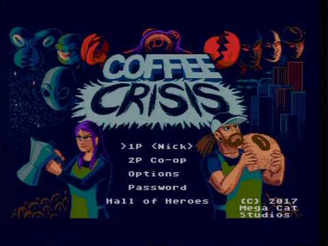 Coffee Crisis Mega Drive Genesis Part 1 2 Full Walkthrough Youtube