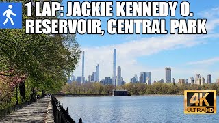 ASMR walk: Jackie Kennedy Onassis Reservoir, Central Park, NYC (4K 60fps)