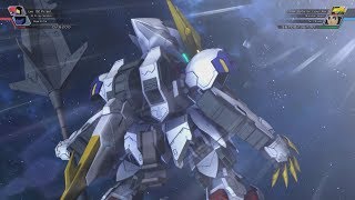 SD Gundam G Generation Cross Rays - Gundam Barbatos All Ver. Attacks