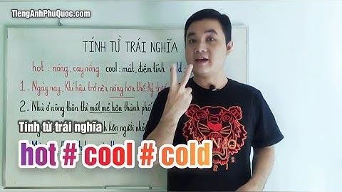 Tính từ so sánh của cold năm 2024