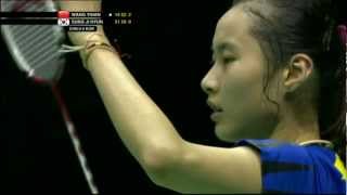 Finals - China (Wang Y.) vs Korea (Sung J.H.) - Uber Cup 2012
