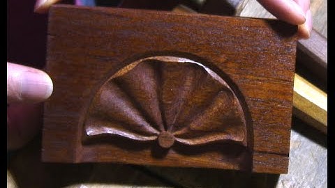 Carving a Small Concave Shell