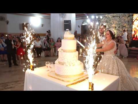 Majd & Lana - Assala (Fi Orbak) at our Wedding's Cake Cutting