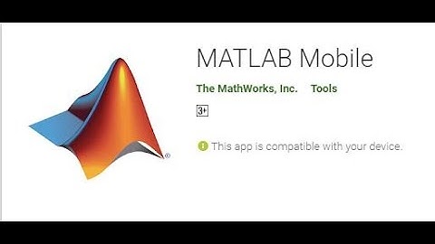 How to use MATLAB on Mobile phone: creation of Matrices in script file (M-file) in MATLAB Mobile App