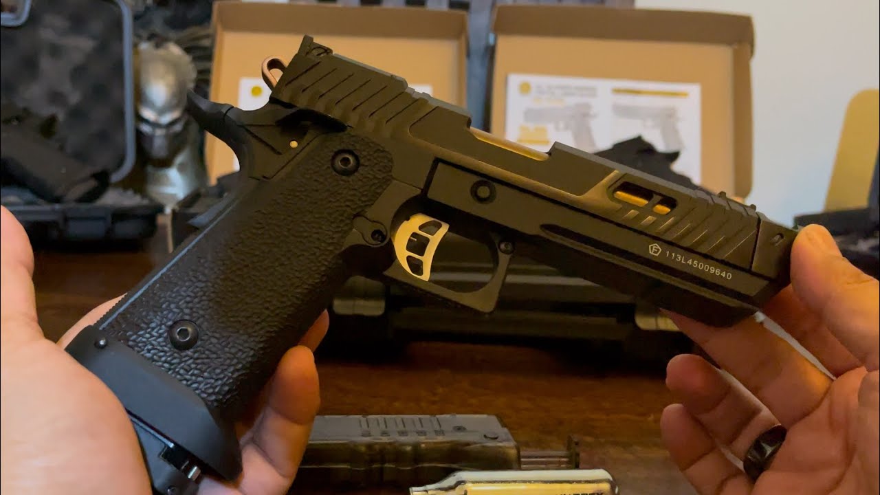 Пневматический пистолет Krownland John Wick KL Night Viper (Pitt Viper) калибра 4,5 мм — обзор эт...