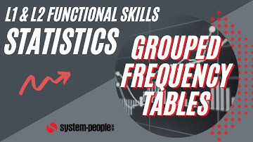Estimating the Mean (Grouped Frequency Tables) - Level 2 Functional Skills