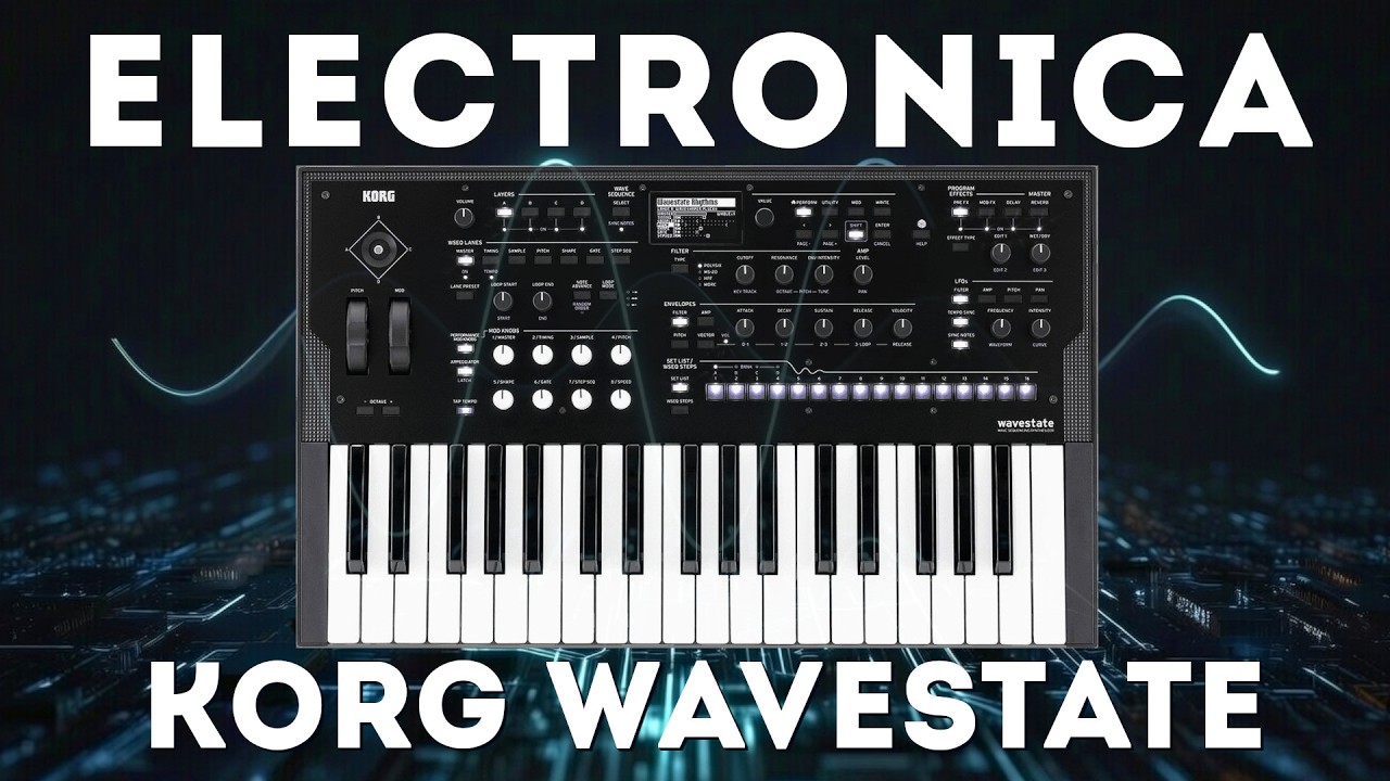 Korg Wavestate - "Electronica" Soundset (40 Performances)