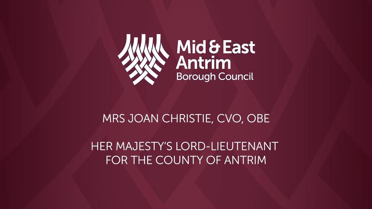 Freedom of the Borough - Mrs Joan Christie, CVO, OBE