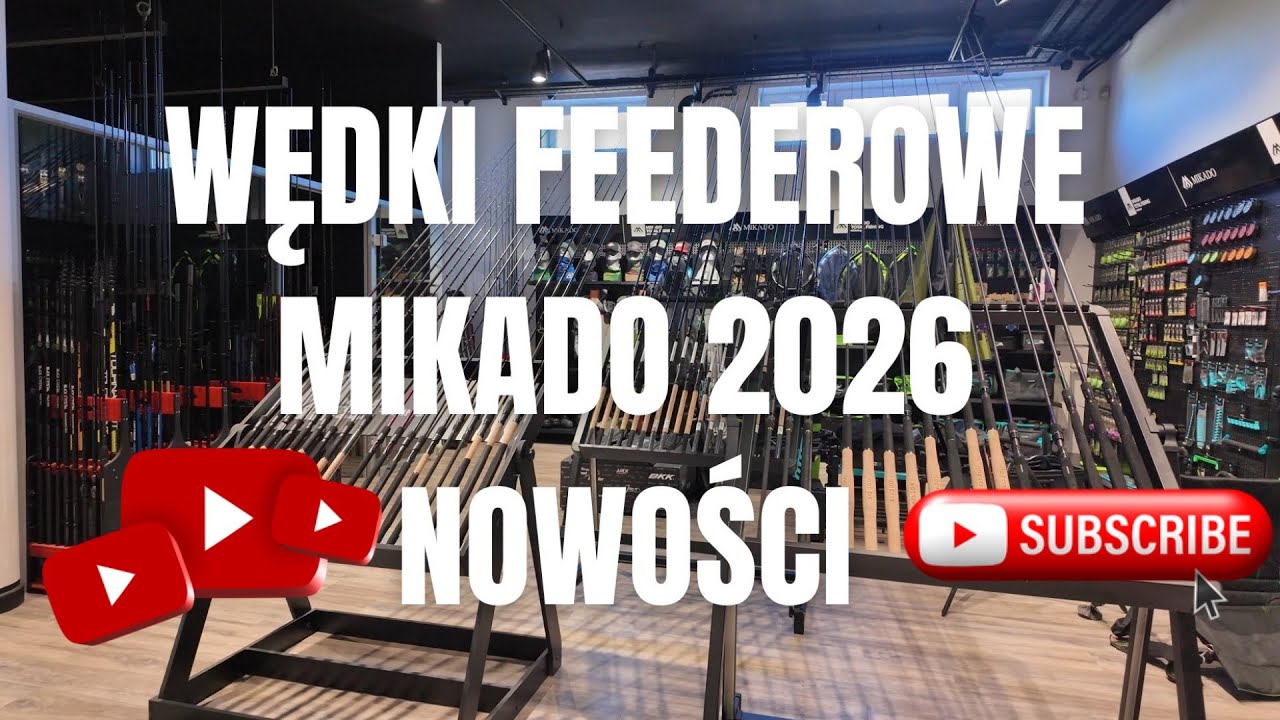 Nowości Mikado 2026 Wędki Feeder/Method Feeder już u nas!