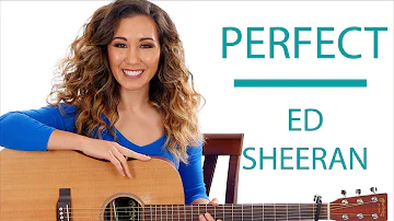 Perfect by Ed Sheeran - Guitar Tutorial with Fingerpicking and Play Along