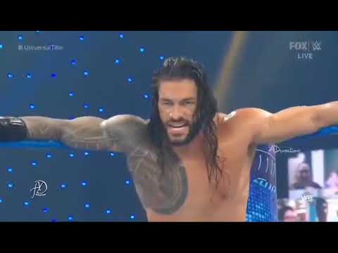 Believer  ROMAN REIGNS VS BARUN STROWMAN AND DREW MCINTYRE WWE UNIVERSAL CHAMPION ROMAN REIGNS