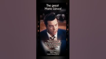 Mario Lanza Nessun Dorma Serenade #film #movie #classics #puccini #opera #aria #tenor #mariolanza
