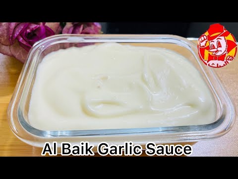 AL Baik Style Garlic Sauce Recipe
