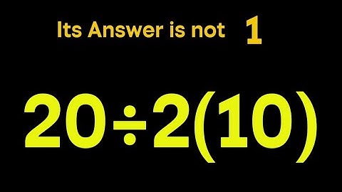 Most People Get This Math Question Wrong!